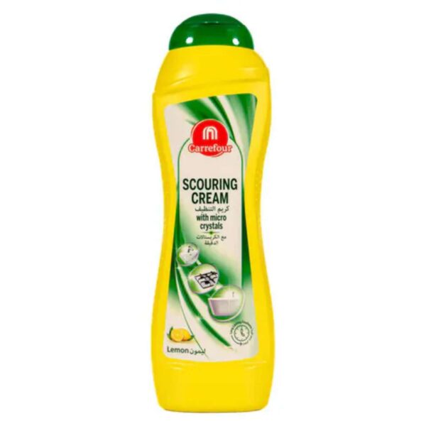 Carrefour Lemon Scouring Cream, 750ml