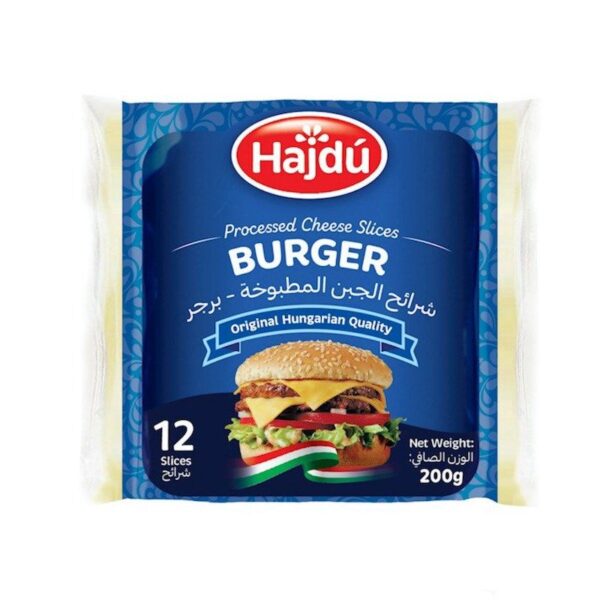 Hajdu Burger Sliced Cheese Burger 200 g