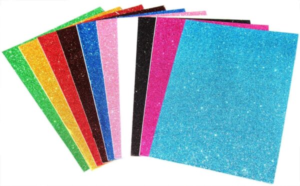 Glitter Foam Sheet A4 7058