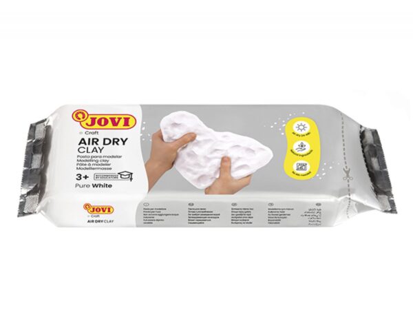 Jovi Air Dry Hardening Tablet For Modelling 1 Kg White